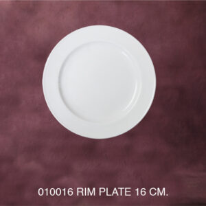 1010016 Rim Plate 16 cm.