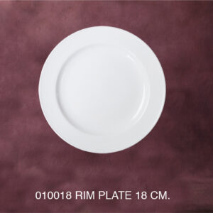 1010018 Rim Plate 18 cm.