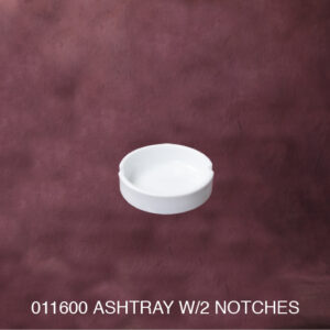 1011600 Ashtray with 2 Notches 7.5 cm.