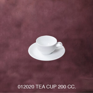 Shape 101 - Tea/ Coffee Cup & Saucer 180 cc. 1012022 Tea/ Coffee Cup Set 1012020 Tea/ Coffee Cup 180 cc. 1012001 Saucer 15 cm.