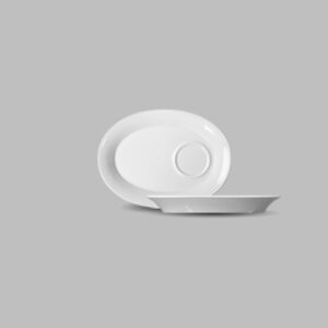 1014819 Oval Snack Tray 19 cm.