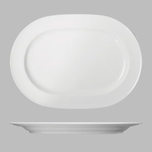 1014836 Oval Plate 36 cm.