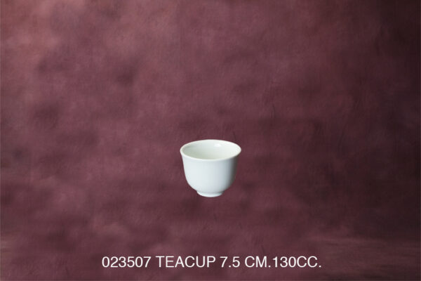 White Ware - Tea Cup 120 cc.