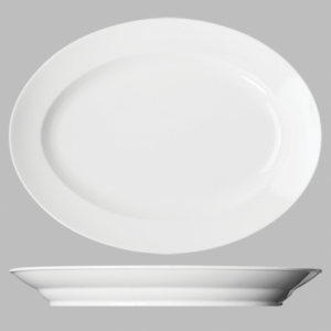 1014046 Oval Plate 46 cm.