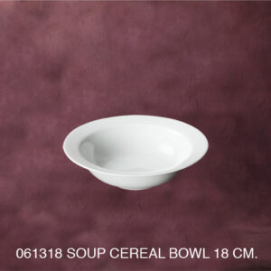 White Ware - Cereal/ Soup Bowl 18 cm.