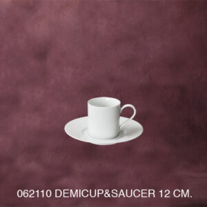 White Ware - Cup & Saucer 100 cc.