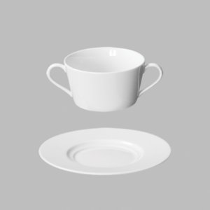 1062230 Soup Cup with 2 Handles (350 cc.)