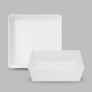 1184925 Square Tray Bowl 25 cm.