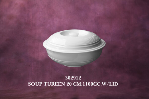 1302912 Soup Tureen Set 20 cm.