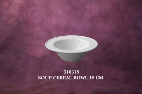 1310318 Soup/ Cereal Bowl 18 cm.