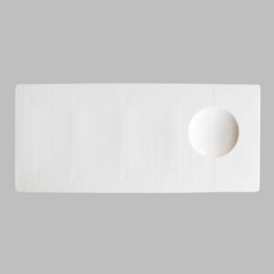 1304035 Rectangular Plate 35 cm.