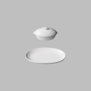 1304802  Gourmet Bowl Set 80 cc. With Handle