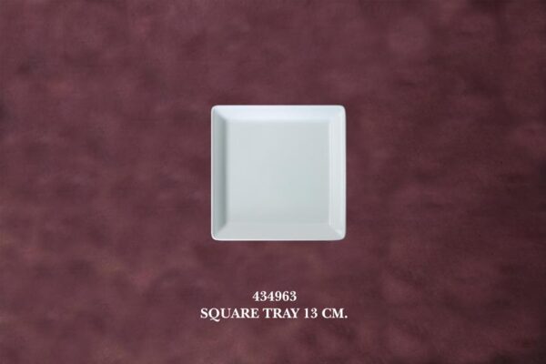 1434963 Square Tray 13 cm.