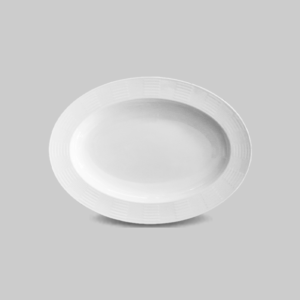 1634032 Rim Oval Plate 32 cm.