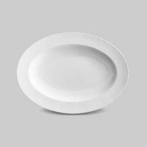 1634036 Rim Oval Plate 36 cm.