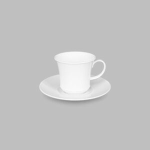 Coffee Cup 9 cm. With Saucer 16 cm.