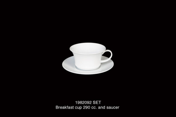 1982092 Code Set Breakfast 11 cm. With Saucer 16 cm.