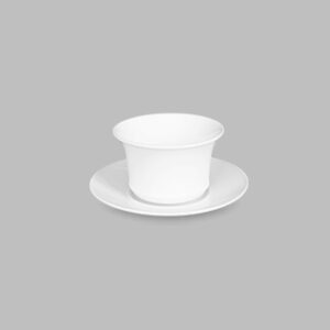 Bowl 11 cm. with Saucer 16 cm.