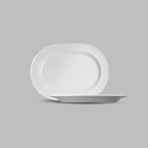 1014823 Oval Plate 23 cm.