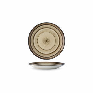 1020116L43500S8604 Helix - Coupe Plate 16 cm. (Brown)