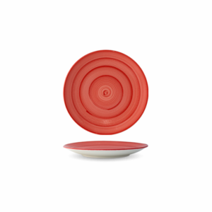 1020116L53500S8604 Helix - Coupe Plate 16 cm. (Red)