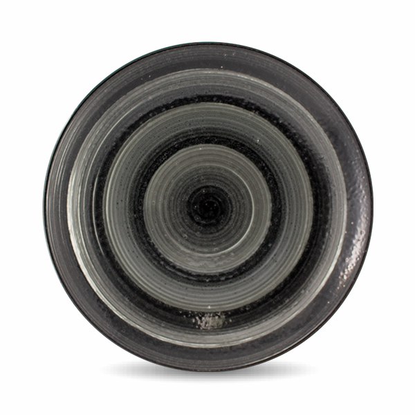 1020126L33500S8604 Helix - Coupe Plate 26.5 cm. (Black)