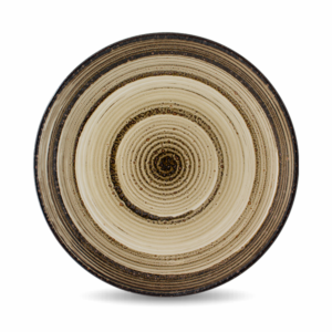 1020126L43500S8604 Helix - Coupe Plate 26.5 cm. (Brown)