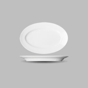 1024023 Oval Plate 23 cm.