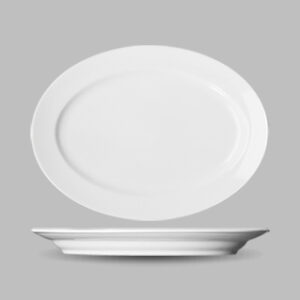 1024031 Oval Plate 31 cm.