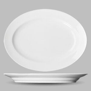 1024036 Oval Plate 36 cm.