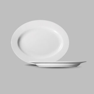 1064076 Oval Platter Rimmed 26 cm.
