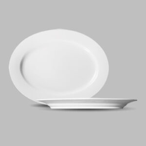 1064078 Oval Platter Rimmed 28 cm.