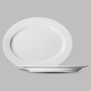 1064081 Oval Platter Rimmed 31 cm.