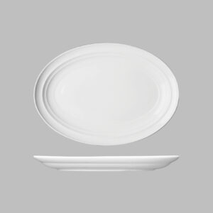 1304028 Oval Plate 28 cm.