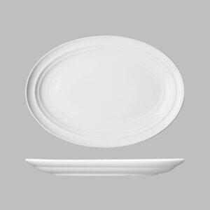 1304032 Oval Plate 32 cm.