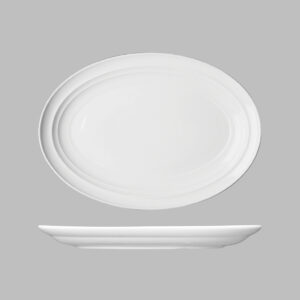 1304042 Oval Plate 41 cm.
