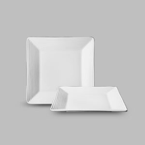 1484021 Square Plate 21 cm.