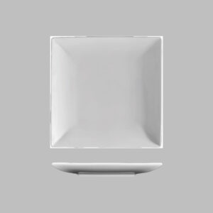 1494021 Square Coupe Plate 21 cm.
