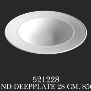 1521228 Round Deep Plate 28 cm.