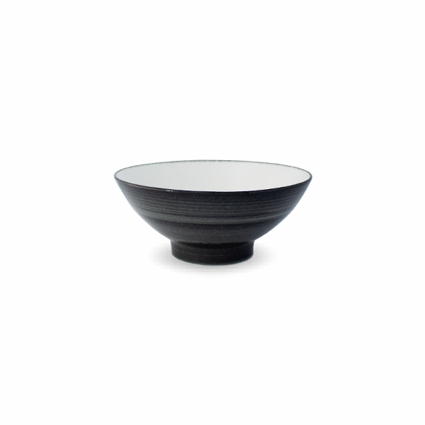 1803018L33500S8604 Helix - Noodle Bowl 18 cm. (Black)