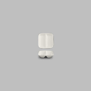 5014904 Square Divided Dish 9 cm. (30 cc.)