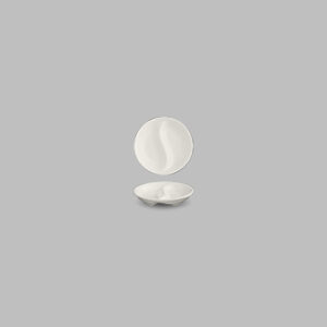 5014905 Round Divided Dish 9.5 cm. (30 cc.)