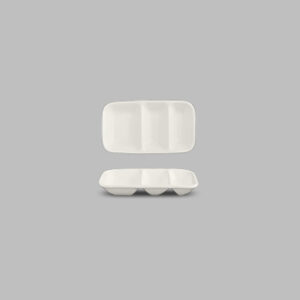 5016555 3-Compartment Dish 13.5 cm.