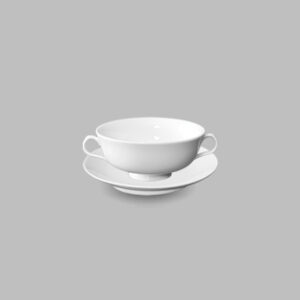 1072202 Soup Cup Set 220 cc. with 2 Handles