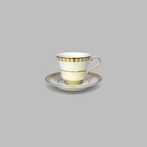 108208202M873R6604 Teacup/ Coffee Cup 220 cc. with Saucer
