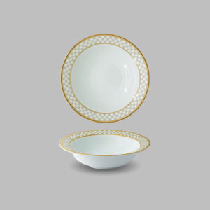 1061318 Florentina Cream Gold - Salad Bowl 18 cm.