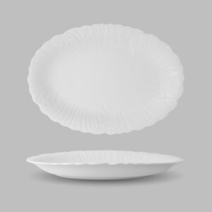 1564032 Floral Dawn - Oval Plate 32 cm.