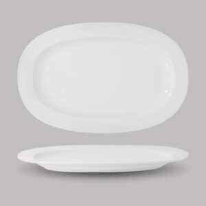 1674036 Harmony - Oval Rim Plate 36 cm.