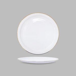 1770027 Gold Rimmed Plate 27 cm